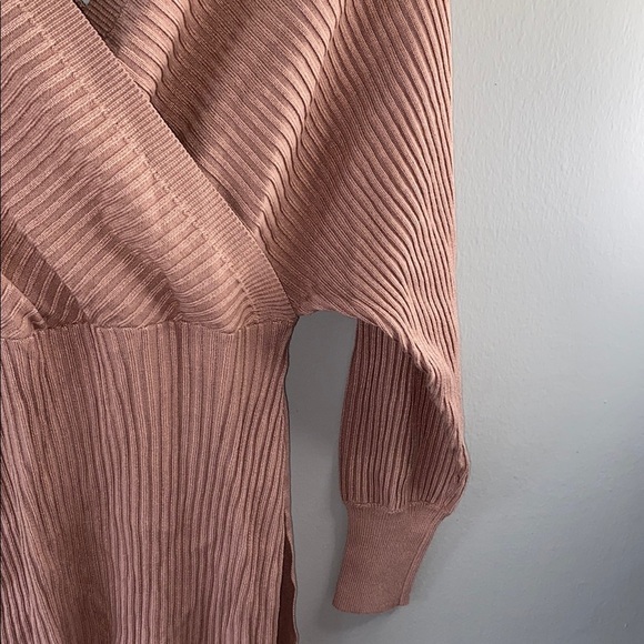 Love Tree Pink Buttoned Long Sleeve Dress - Picture 8 of 16